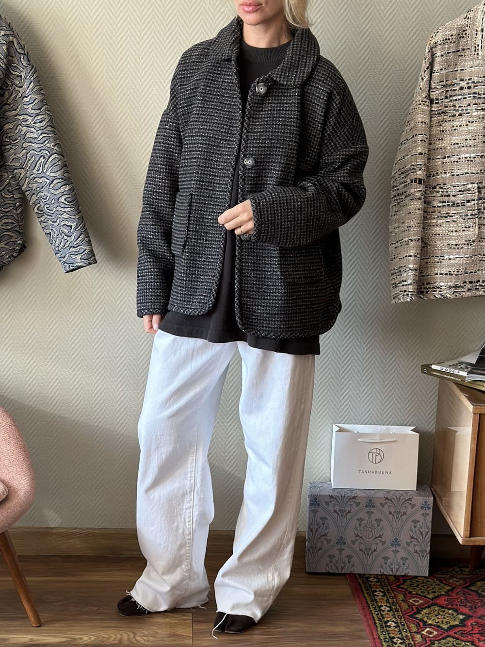 Куртка из шерсти Zegna Серая