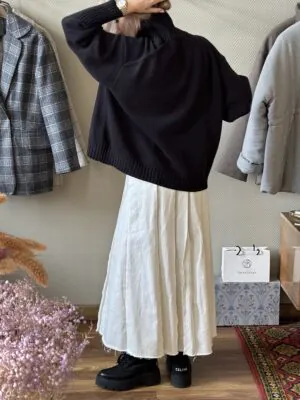Свитер Оверсайз из 100% Baby кашемира LoroPiana Сумерки Свитер Оверсайз из 100% Baby кашемира LoroPiana Сумерки