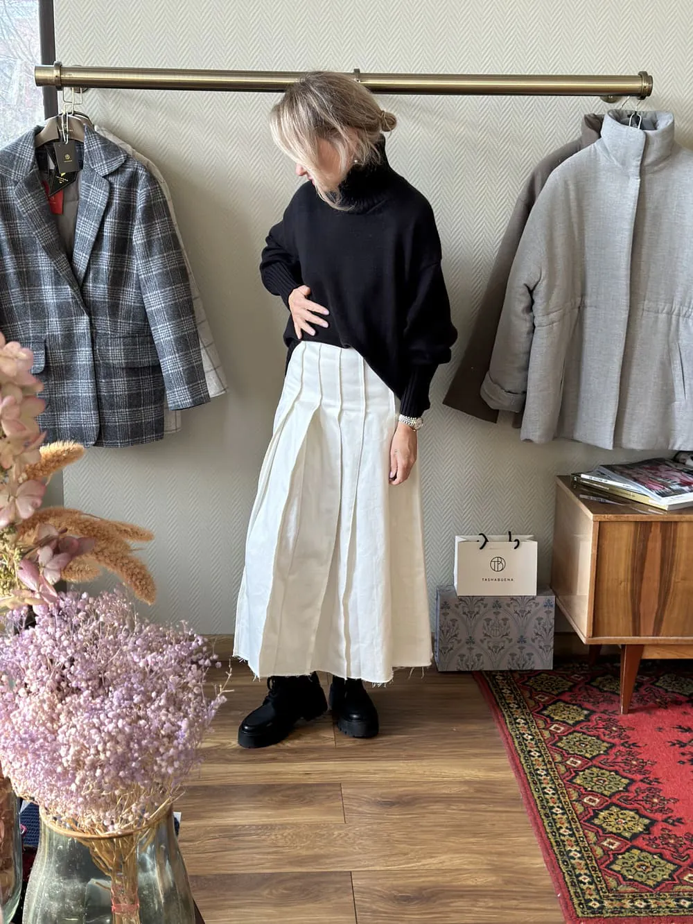 Свитер Оверсайз из 100% Baby кашемира LoroPiana Сумерки