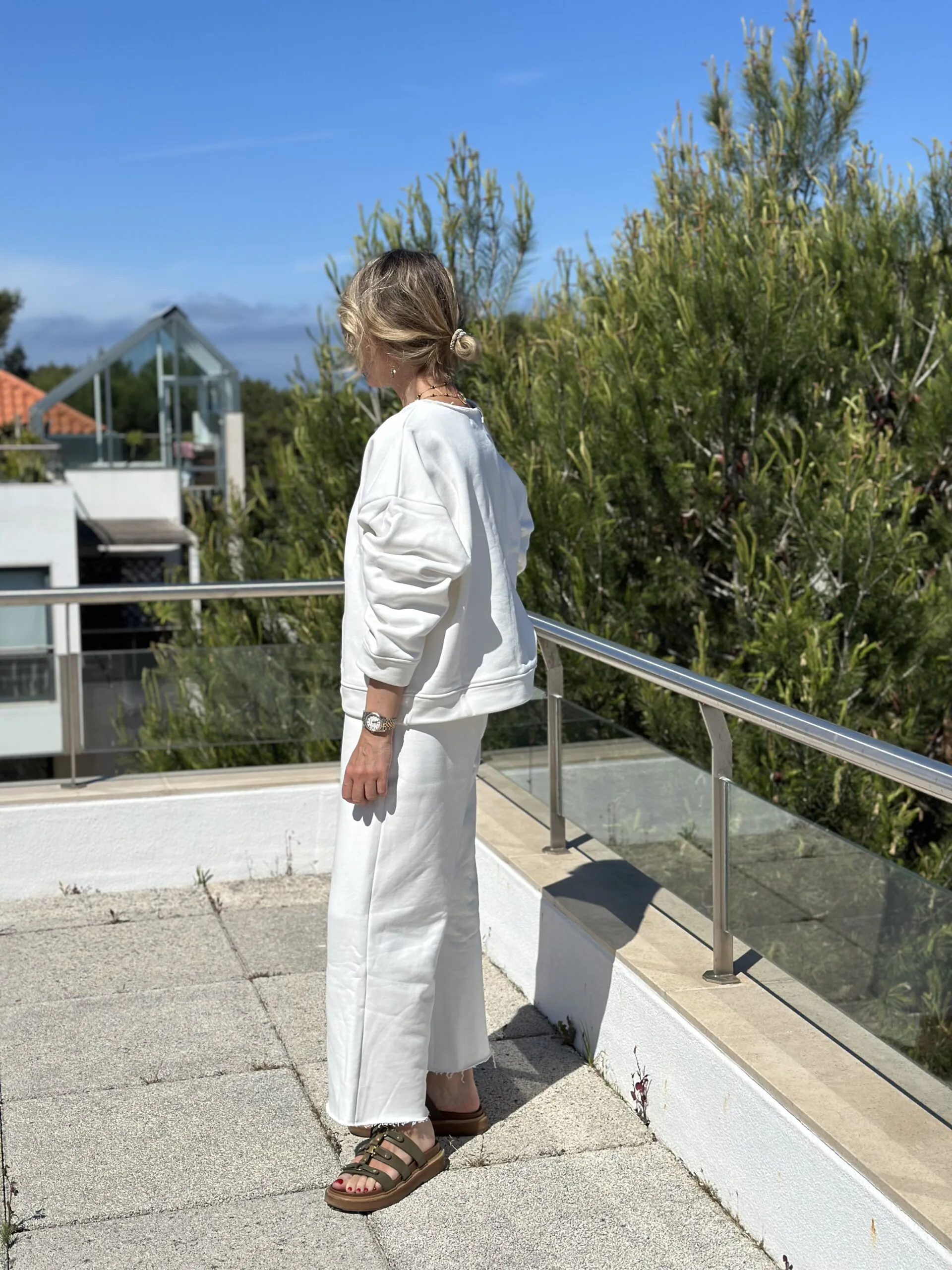 Костюм лаунж eco cotton premium Белый