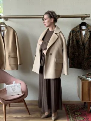 Свитер БоБо из 100% кашемира LoroPiana Какао Крем Свитер БоБо из 100% кашемира LoroPiana Какао Крем
