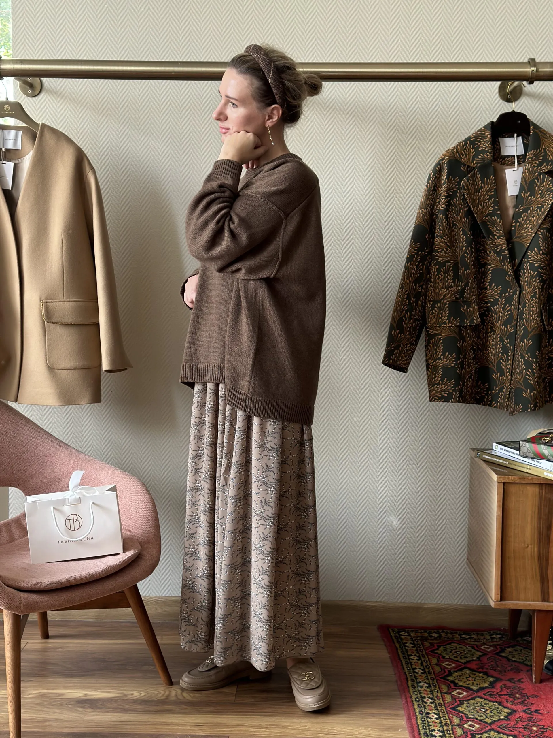 Свитер БоБо из 100% кашемира LoroPiana Какао Крем