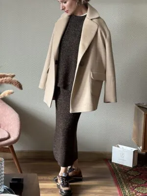 Костюм из 100% кашемира LoroPiana Грета Трюфель Костюм из 100% кашемира LoroPiana Грета Трюфель