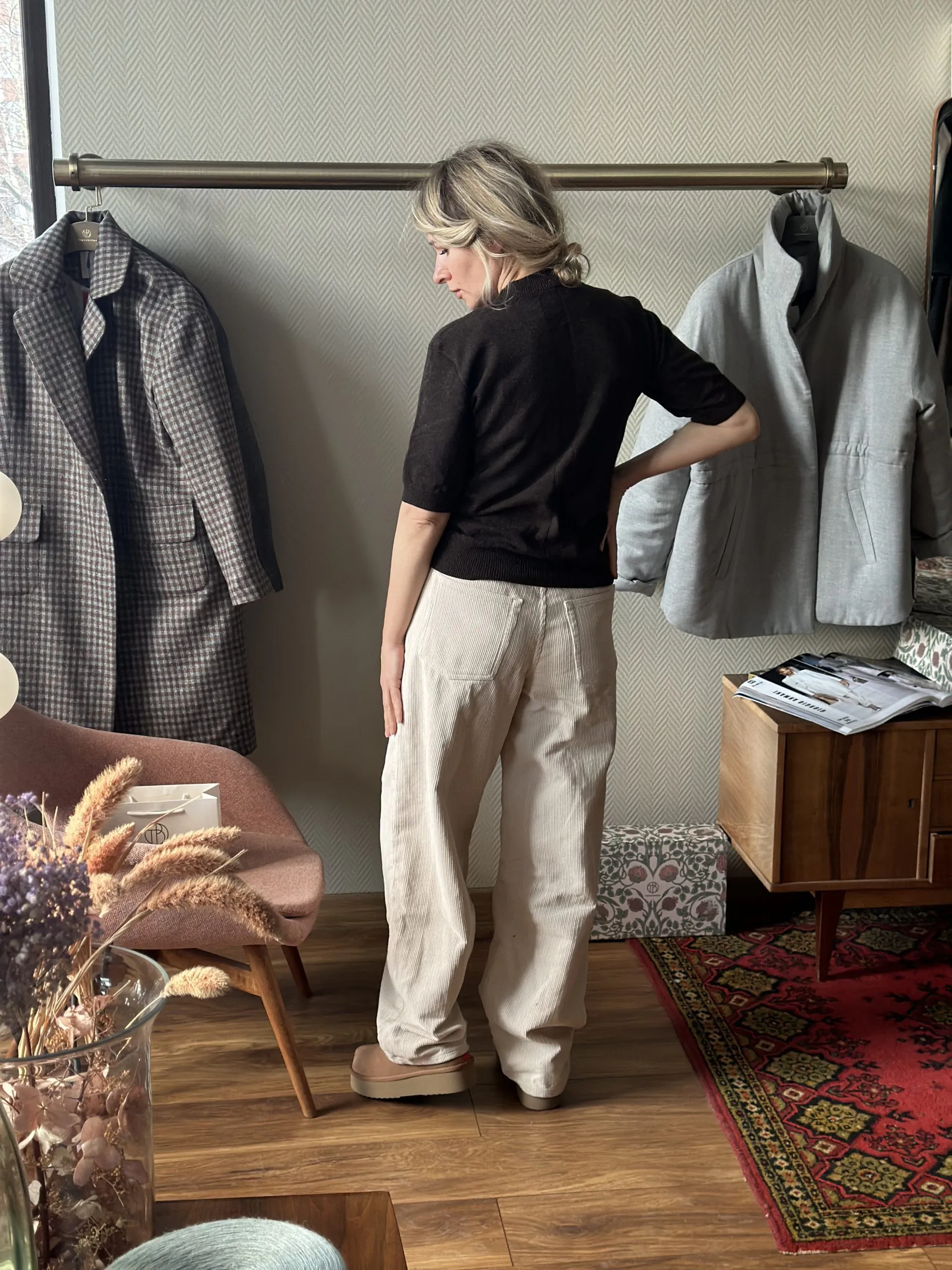 Футболка из 100% кашемира LoroPiana Трюфель