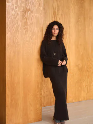 Костюм из 100% кашемира LoroPiana Грета Трюфель
