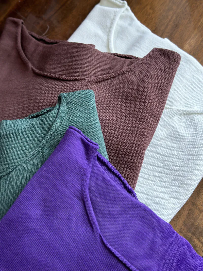 Лонгслив из итальянского хлопка Cosy Brownie Лонгслив из итальянского хлопка Cosy Brownie