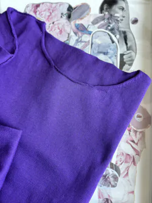 Лонгслив из итальянского хлопка Cosy Viola