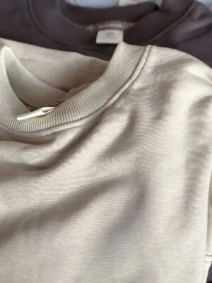 Свитшот из плотного хлопка Cosy Beige Свитшот из плотного хлопка Cosy Beige