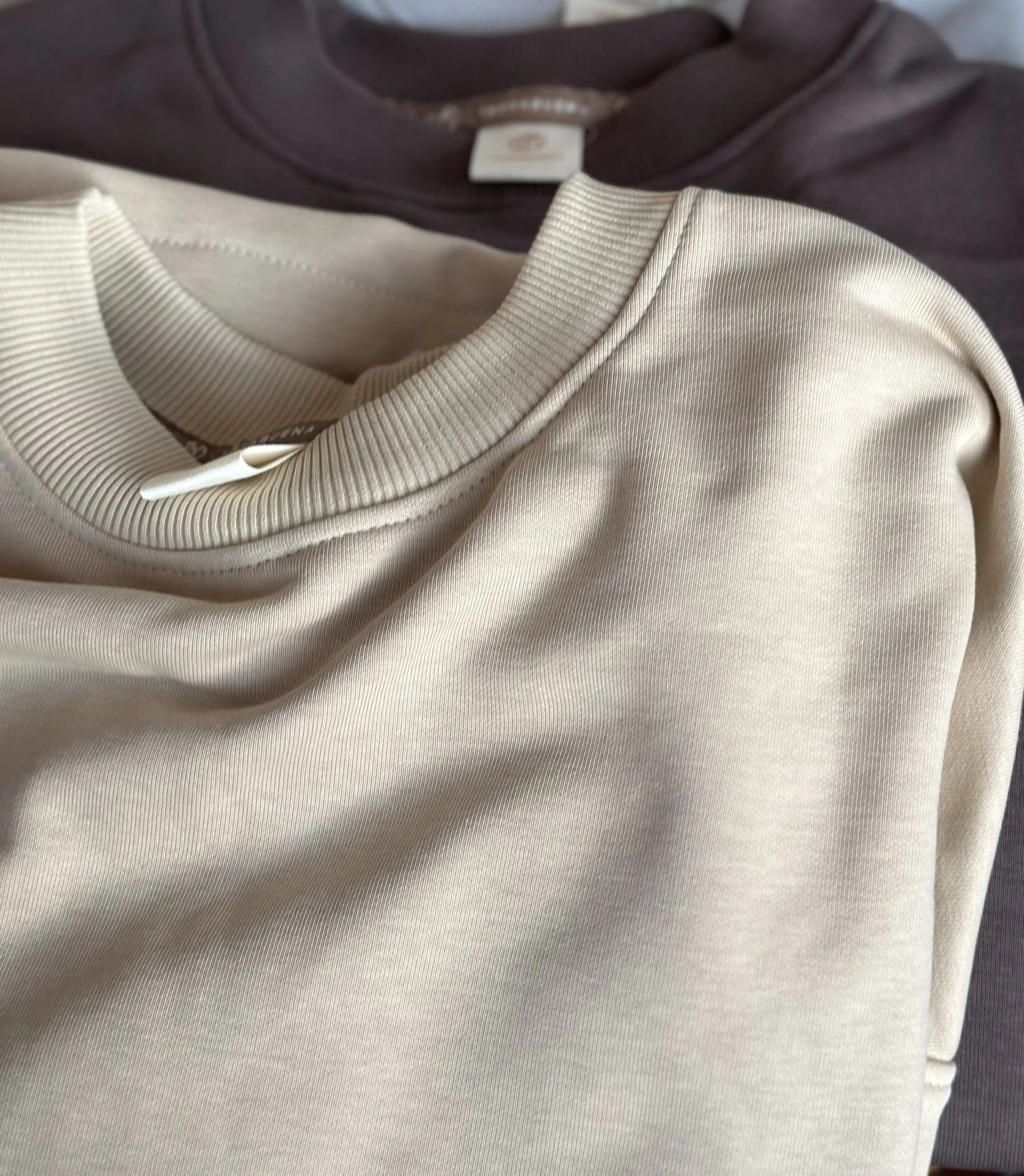 Свитшот из плотного хлопка Cosy Beige Свитшот из плотного хлопка Cosy Beige