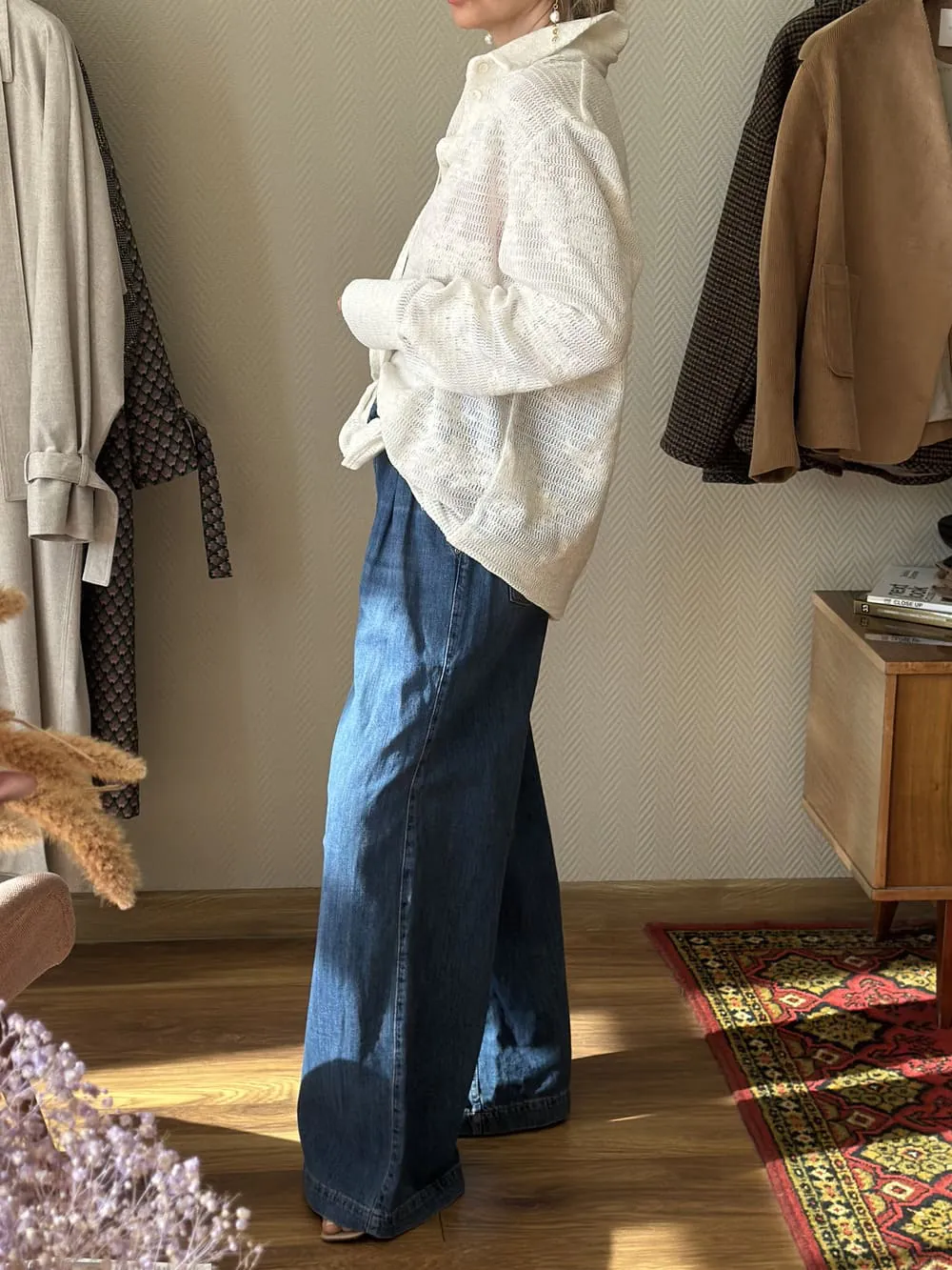 Ажурная рубашка Пенелопа из хлопка Ermano Scervino