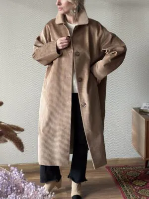 Пальто из вельвета Ральф Лорен Анук