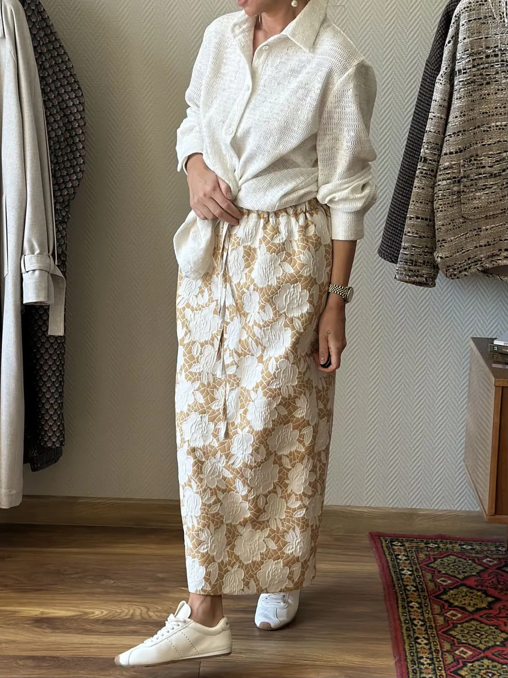 Ажурная рубашка Пенелопа из хлопка Ermano Scervino