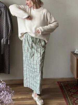 Джемпер Педро из 100% кашемира LoroPiana Молочный Джемпер Педро из 100% кашемира LoroPiana Молочный