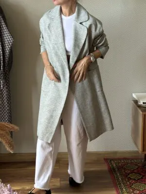 Пальто из жаккарда Summer Nigths Olive