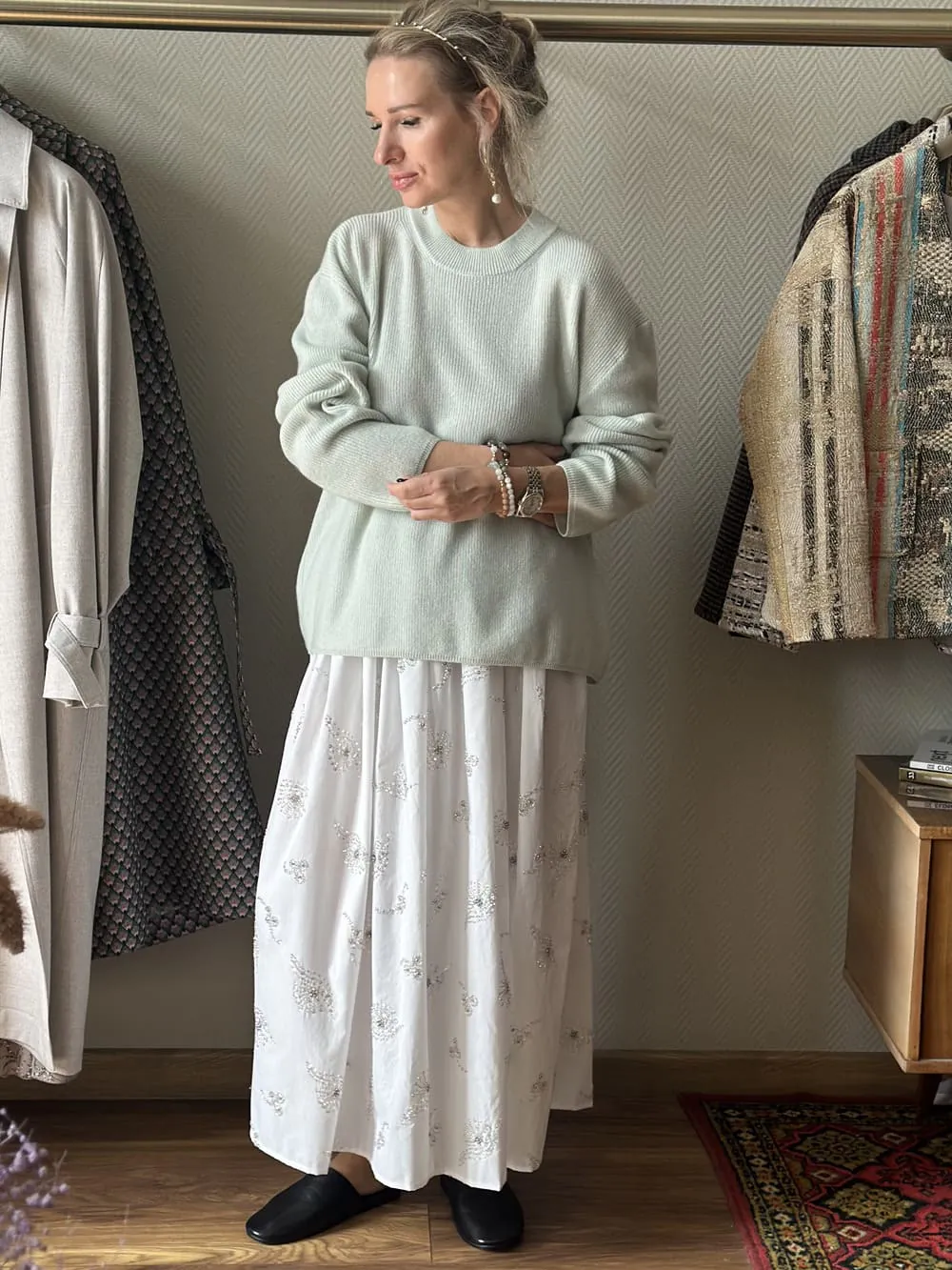 Джемпер Педро из 100% Baby кашемира LoroPiana Зефир