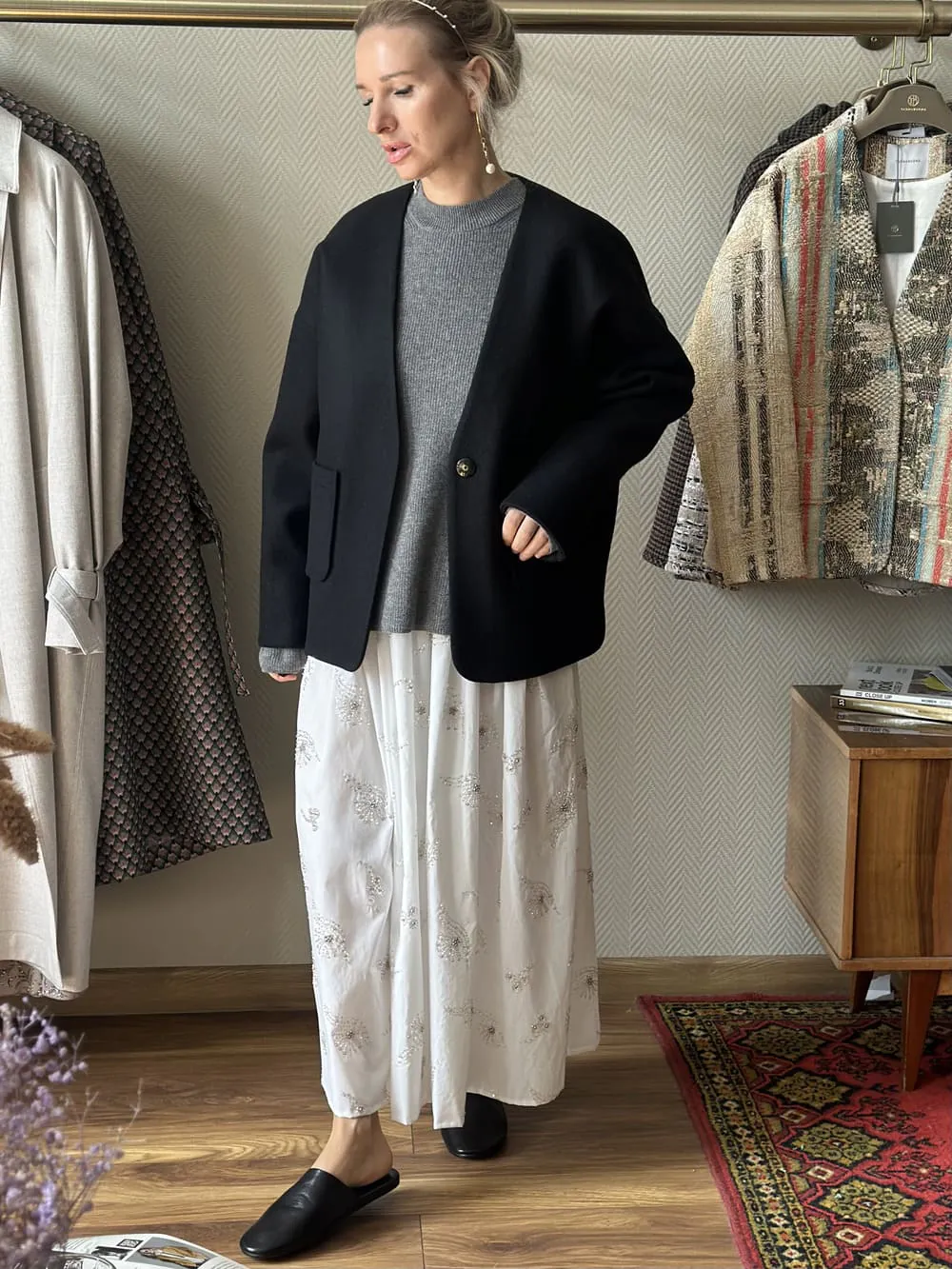 Джемпер Педро из 100% кашемира LoroPiana Классический Серый