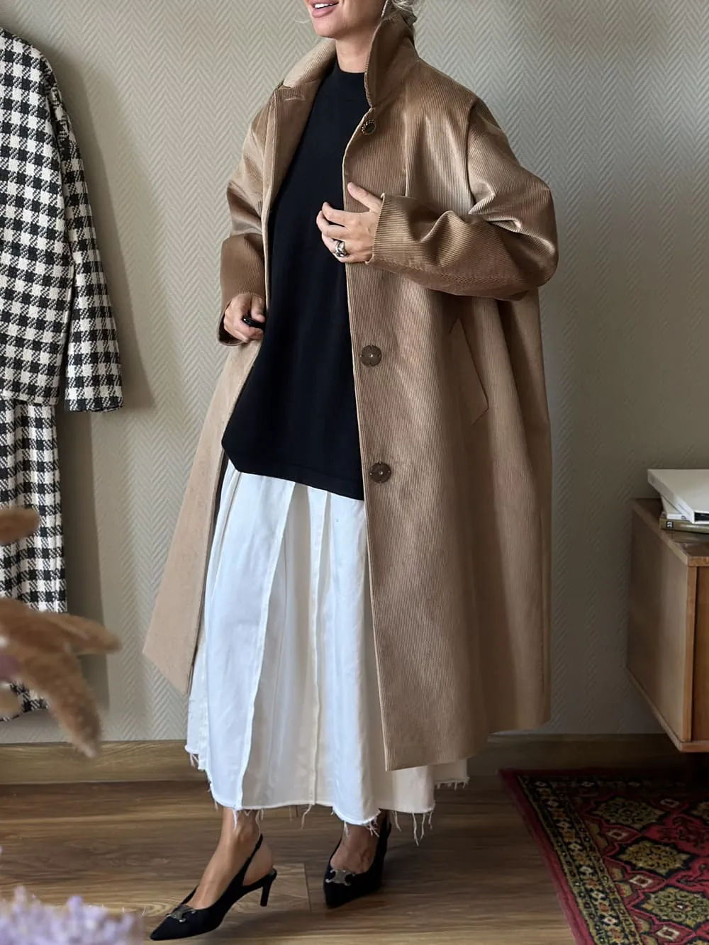 Джемпер Серджио Стандарт из 100% кашемира LoroPiana Черный